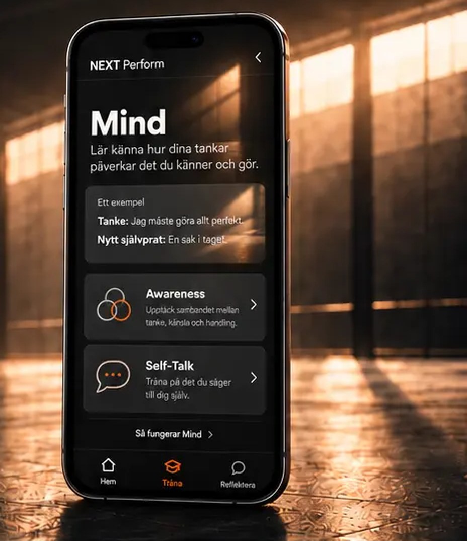 NEXT Perform Mind med Awareness och Self-Talk